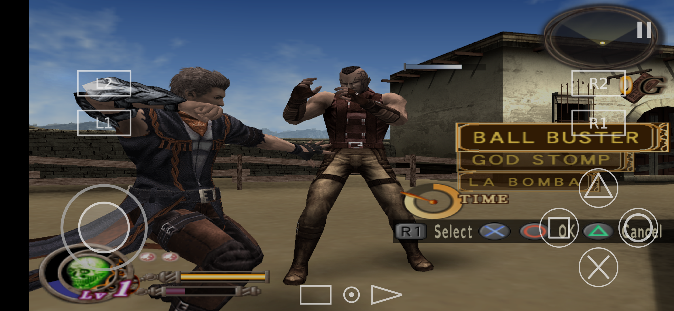 God Hand Screenshot aethersx2